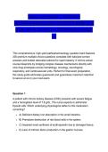 NRSG 2350 EXAM 2 PREMIUM &NewLine;PATHOPHARMACOLOGY QUESTION BANK &lpar;200 &NewLine;Q&AS WITH DETAILED RATIONALES&rpar; GRADED &NewLine;A&plus;