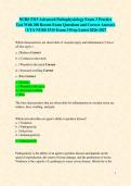 NURS 5315 Advanced Pathophysiology Exam 3 Practice Test With 200 Recent Exam Questions and Correct Answers &sol; UTA NURS 5315 Exam 3 Prep Latest 2026-2027