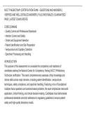 NCCT PHLEBOTOMY CERTIFICATION EXAM &ndash; QUESTIONS AND ANSWERS &vert; &NewLine;VERIFIED AND WELL DETAILED ANSWERS &vert; PLUS RATIONALES &vert; GUARANTEED &NewLine;PASS &vert; LATEST EXAM UPDATE