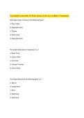 PLUMBERS AND PIPE FITTERS EXAM WITH ALL CORRECT ANSWERS