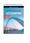 Test bank for Intermediate Accounting&NewLine;by Donald E&period; Kieso &lpar;Author&rpar;&comma; Jerry J&period; Weygandt &lpar;Author&rpar;&comma; Terry D&period; Warfield &lpar;Author&rpar;  all pages fully covered with test questions and answers graded A&plus;