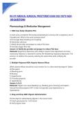 RN ATI MEDICAL SURGICAL PROCTORED EXAM 2023 WITH NGN &NewLine;100 QUESTIONS