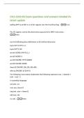 CSCI-2333-03 Exam questions and answers Graded A&plus;&NewLine;latest update&NewLine;The XOR instruction can be used to generate the two's complement of an integer&period;&NewLine;-False&NewLine;A link library contains procedures that have already been assembled into object&NewLine;code&period; -True