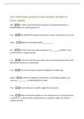 CSCI 2333 Exam questions and answers Graded A&plus;&NewLine;latest update&NewLine;32h -In order to use the base-10 value 50 as a hexadecimal value in&NewLine;MASM&sol;NASM&comma; you would specify it as&NewLine;True -Th
