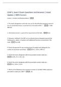 CSAP 2&comma; level 2 Exam Questions and Answers &vert; latest&NewLine;Update &vert; 100&percnt; Correct&period;&NewLine;Lesson 1&colon; Conduit and Raceway Basics -&NewLine;1&period; The metric designators and trade sizes are for identification purposes only and&NewLine;are not actual dimensions&comma; as pointed out in the note 