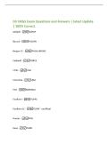 D3 ORGS Exam Questions and Answers &vert; latest Update&NewLine;&vert; 100&percnt; Correct&period;&NewLine;Adelphi -SARAP&NewLine;Baruch -FUSION&NewLine;Bergen CC -