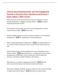 Cultural&comma; Neurodevelopmental&comma; and Civic Engagement&NewLine;Theories in Education Exam Questions and Answers &vert;&NewLine;latest Update &vert; 100&percnt; Correct&period;&NewLine;What is the name of the educational value system that emphasizes learning&NewLine;through collaboration in Indigenous-heritage 