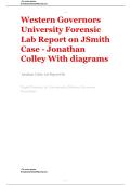 Western Governors University &vert; Forensic Lab Report on JSmith Case - Jonathan Colley &vert; With diagrams
