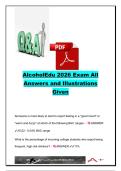 AlcoholEdu 2026 Exam Questions & Answers &vert; 15 Practice Questions &vert; BAC&comma; Alcohol Metabolism&comma; Vaping&comma; Cannabis&comma; DUI Laws & Alcohol Poisoning