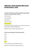 CWEA Grade 4 Test Questions And Correct Answers&vert; Updated