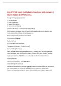 EAS NYSTCE Study Guide Exam Questions and Answers &vert;&NewLine;latest Update &vert; 100&percnt; Correct&period;&NewLine;4 stages of language acquisition&NewLine;1&period; Pre-Production&NewLine;2&period; Early Production&NewLine;3&period; Speech Emergence&NewLine;4&period; Intermediate Fluency&NewLine;Cognitive Academic L