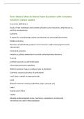 Econ 1Basics Micro & Macro Exam Questions with Complete&NewLine;Solutions &vert;latest update&NewLine;Economics &lpar;definition&rpar;&NewLine;Study of how individuals and societies allocate scarce resources&comma; why they do so&comma;&NewLine;and the consequences&NewLine;Economy&NewLine;A system for coordinating society