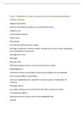 Econ 1 Midterm 2 Exam Questions with Complete Solutions&NewLine;&vert;latest update&NewLine;Negative Externality&NewLine;Harmful side effect that affects an uninvolved third party&NewLine;Steeper Curve&NewLine;more inelastic demand&NewLine;Flatter Curve&NewLine;More elastic&NewLine;Five common effects of pr