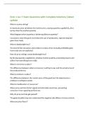 Econ 1 Lec 7 Exam Questions with Complete Solutions &vert;latest&NewLine;update&NewLine;What is a price ceiling&quest;&NewLine;A maximum price set below the market price&comma; causing quantity supplied &lpar;Q&lowbar;S&rpar; to&NewLine;be less than the market quantity&period;&NewLine;What happens when quantity is below equilibri