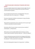 Nurs 321 exam study 1 review Exam &num;1 Questions with Correct&NewLine;Answers&NewLine;