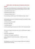 NURS 1140 Ch&period; 1 & 2 EAQs Exam &num;1 Questions with Correct&NewLine;Answers&NewLine;