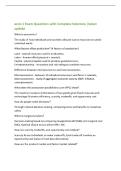 econ 1 Exam Questions with Complete Solutions &vert;latest&NewLine;update&NewLine;What is economics&quest;&NewLine;The study of how individuals and societies allocate scarce resources to satisfy&NewLine;unlimited wants&NewLine;What factors affect production&quest; &lpar;4 factors of production&rpar;&NewLine;Land - natural 