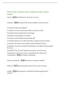 ECON 1 Exam Questions with Complete Solutions &vert;latest&NewLine;update&NewLine;Scarcity -the limited nature of society's resources&NewLine;Economics -the study of how society manages its scarce resources&comma;&NewLine;Principle &num;1&colon; People Face Tradeoffs&NewLine;Principle &num;2&colon; The Cost of So