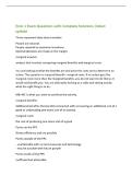 Econ 1 Exam Questions with Complete Solutions &vert;latest&NewLine;update&NewLine;Three important ideas about markets&NewLine;People are rational&period;&NewLine;People respond to economic incentives&period;&NewLine;Optimal decisions are made at the margin&period;&NewLine;marginal anaylsis&NewLine;analysis that involves comparin