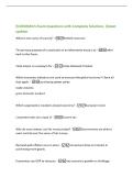 ECONOMICS Exam Questions with Complete Solutions &vert;latest&NewLine;update&NewLine;What is one cause of scarcity&quest; -limited resources&NewLine;The primary purpose of a conclusion in an informative essay is to -refer&NewLine;back to the thesis&period;&NewLine;Total output is a synonym for -Gross Domest