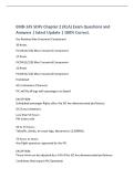 EMB-145 SOPs Chapter 2 &lpar;KLA&rpar; Exam Questions and&NewLine;Answers &vert; latest Update &vert; 100&percnt; Correct&period;&NewLine;Dry Runway Max Crosswind Component&NewLine;30 Knots&NewLine;FICON &lpar;3&sol;3&sol;3&rpar; Max Crosswind Component&NewLine;17 Knots&NewLine;FICON &lpar;2&sol;2&sol;2&rpar; Max Crosswind Component&NewLine;10 Knots&NewLine;FICON &lpar;1&sol;1&sol;1&rpar; Max Cro