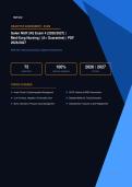 NUR 242 Med-Surg Nursing Exam 4 Galen College Actual Exam 2026&sol;2027 &ndash; Complete Exam-Style Questions & Answers &vert; 100&percnt; Certified Verified &ndash; Pass Guaranteed &ndash; A&plus; Graded