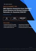 WGU D664 Objective Assessment Exam Revised Answers with Rationales Actual Exam 2026&sol;2027 &ndash; Complete Exam-Style Q&As &vert; 100&percnt; Certified Verified &ndash; Pass Guaranteed &ndash; A&plus; Graded