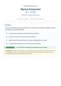 NUR 2180 &sol; NUR2180 Quiz 2 &lpar;Latest 2026 &sol; 2027&rpar;&colon; Physical Assessment - Rasmussen