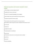 ENA Exam questions and answers Graded A&plus; latest&NewLine;update&NewLine;1&period; Which finding is considered subjective data&quest;&NewLine;A&period;&NewLine;The patient's skin is warm to the touch&period;&NewLine;B&period;&NewLine;The results of a computed tomography scan are negative&period;&NewLine;C&period;&NewLine;A family member states that the