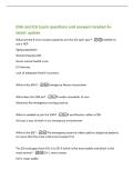 ENA and ESI Exam questions and answers Graded A&plus;&NewLine;latest update&NewLine;What are the 6 main reasons patients visit the ED each year&quest; -Inability to&NewLine;see a HCP&NewLine;Aging population&NewLine;Shorter hospital LOS&NewLine;Acute mental health crisis&NewLine;ED closures&NewLine;Lack of adequate healt