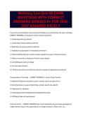 Mortuary Law Quiz &num;8 EXAM QUESTIONS WITH CORRECT ANSWERS GRADED A&plus; FOR 2026-2027 ASSURED EXCEL&excl;&excl;