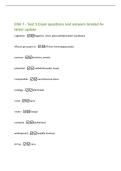 ENA 7 - Text 5 Exam questions and answers Graded A&plus;&NewLine;latest update&NewLine;cognition -kognitio&comma; ilmi&ouml;&comma; joka selitt&auml;&auml; tiedon k&auml;sittely&auml;&NewLine;African grey parrot -Afrikan harmaapapukaija&NewLine;possess -omistaa&comma; omata&NewLine;potential -mahdollisuudet&comma; kyvyt&NewLine;comparable -verrattav