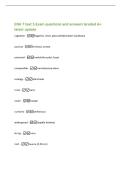 ENA 7 text 5 Exam questions and answers Graded A&plus;&NewLine;latest update&NewLine;cognition -kognitio&comma; ilmi&ouml;&comma; joka selitt&auml;&auml; tiedon k&auml;sittely&auml;&NewLine;possess -omistaa&comma; omata&NewLine;potential -mahdollisuudet&comma; kyvyt&NewLine;comparable -verrattavissa oleva