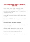 CEFP TERMS WITH CORRECT ANSWERS 20252026