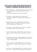 CEFP STUDY GUIDE EXAM QUESTIONS WITH CORRECT ANSWERS 20252026 RATED A&plus;&period;