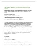 FNP 3 Exam 2 Questions with Complete Solutions &vert;latest&NewLine;update&NewLine;A patient reports a recurrent sensation of spinning associated with nausea and&NewLine;vomiting&period; Which test will the provider order to confirm a diagnosis for this&NewLine;patient&quest;&NewLine;a&period; Electroencephalogram