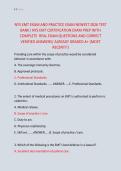 NYS EMT EXAM AND PRACTICE EXAM NEWEST 2026 TEST &NewLine;BANK&vert; NYS EMT CERTIFICATION EXAM PREP WITH &NewLine;COMPLETE  REAL EXAM QUESTIONS AND CORRECT &NewLine;VERIFIED ANSWERS&sol; ALREADY GRADED A&plus; &lpar;MOST &NewLine;RECENT&excl;&excl;&rpar;