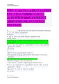 WGU C722&vert;  Unit 2 QUIZ &vert; LATEST UPDATED VERSION &vert; JUNE 2026 &vert; WITH 100&percnt; CORRECT ANSWERS &lpar;GUARANTEED SUCCESS&rpar;