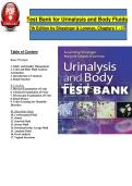Test Bank for Urinalysis and Body Fluids 7th Edition by Strasinger &vert; Verified Chapter's 1 - 17 &vert; Complete Newest Version