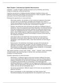 Samenvatting Module 1 t&sol;m 6 Cognitieve Neurowetenschap voor Geesteswetenschappers &lpar;8&comma;8 mee gehaald&rpar;