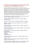 ECS Week 3 TCCC Exam 2026&ndash;2028 &vert; Tactical Combat Casualty Care Q&A Study Guide