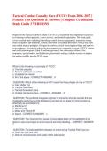 TCCC Certification Exam 2026&ndash;2028 &vert; Tactical Combat Casualty Care Q&A Guide
