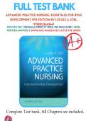 Test Bank For Advanced Practice Nursing&colon; Essentials for Role Development 4th Edition By Lucille A Joel 9780803660441 Chapter 1-30 Complete Guide &period;