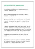 AAMI MORTUARY LAW exam with answers