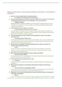 NURS 611 PATHO EXAM 3 &vert; QUESTIONS AND ANSWERS &vert; 2026 UPDATE &vert; WITH COMPLETE SOLUTIONS&period;