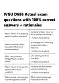 WGU D686 Actual assessment questions with 100- correct answers &plus; rationales 2026&lpar;PASSED&rpar;&period;