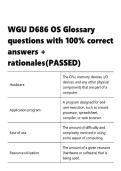 WGU D686 OS Glossary questions with 100- correct answers &plus; rationales&lpar;PASSED&rpar;&period;
