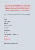 CSE 205- MIDTERM EXAM NEWEST 2026 ACTUAL EXAM &NewLine;TEST BANK&vert; CSE 205 MID -TERM EXAM REVIEW WITH &NewLine;COMPLETE EXAM QUESTIONS AND CORRECT VERIFIED &NewLine;ANSWERS&sol; ALREADY GRADED A&plus;&vert; &lpar;MOST RECENT&excl;&excl;