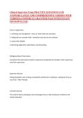 Clinical Supervisor Exam &ndash; Practice Questions and Answers&comma; Comprehensive Study Guide and Exam Preparation Material