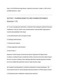 NU150 Pharmacology Review Exam 2 Actual Exam 2026&sol;2027 &vert; Complete Exam-Style Questions with Detailed Rationales &vert; Pass Guaranteed &ndash; A&plus; Graded